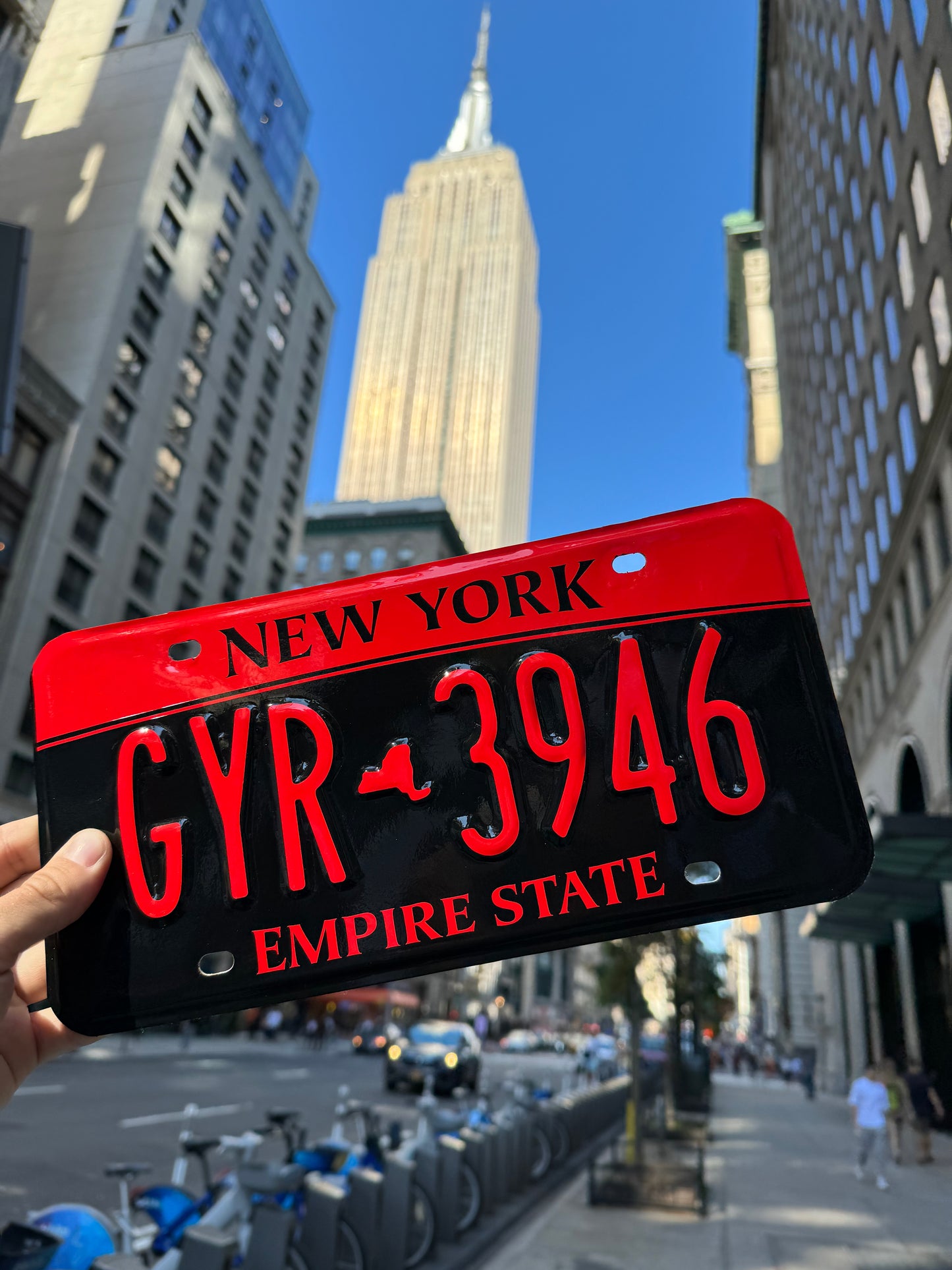 New York License Plate Wrap Kit