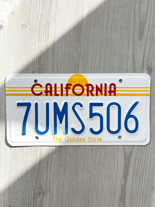 California Motorcycle License Plate Vinyl Wrap Kit Custom License plat –  WRAPYOURPLATE